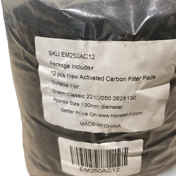 Activated Carbon Filter Pads Suitable for Classic 2213/250 2628130(Pack of 12) - Picture 4 of 4
